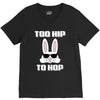 too hip to hop bunny easter V-Neck Tee
