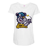 dime hustelss Maternity Scoop Neck T-shirt