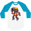 rockin out with gary wolfman 3/4 Sleeve Shirt