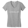 i hates pull up Women's V-Neck T-Shirt
