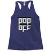pop off square Racerback Tank