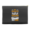 My Daughter Is Super Awesome Her Mom Accessory Pouches