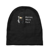 resting witch face Baby Beanies