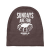 sundays are for football foot ball Baby Beanies