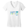 happy father day Women's V-Neck T-Shirt