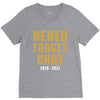 Never Forget Chaz V-Neck Tee