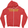life would be easier if had source code Zipper Hoodie