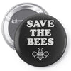 save the bees (2) Pin-back button