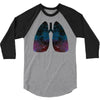 Lungs 3/4 Sleeve Shirt