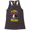my pitbull is a sweetheart Racerback Tank
