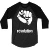 power to the people fist revolution 3/4 Sleeve Shirt