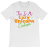this is my lazy unicorn costume T-Shirt