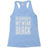mean goths Racerback Tank