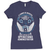 I Own It Forever The Title Operations Administrator Ladies Fitted T-Shirt