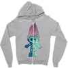 anatomy of a troll Zipper Hoodie