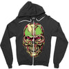 zombie look Zipper Hoodie