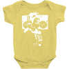 darth vader with boom box Baby Onesie