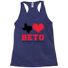 Texas Loves Beto Racerback Tank