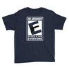 second amendment rated e for everyone Youth Tee