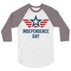 independence day 3/4 Sleeve Shirt
