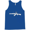 banksy style ak47 art   funny Tank Top