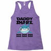 Daddy Shark Doo Doo Doo Racerback Tank