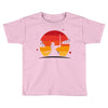 Samurai Sunset Toddler T-shirt