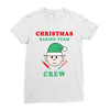 christmas baking team crew elf Ladies Fitted T-Shirt