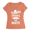 drinko de mayo Women's Triblend Scoop T-shirt