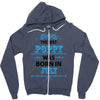 The Best Poppy Was Born In July Zipper Hoodie