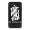 wibbly wobbly timey wimey talk whovian to me iPhone 7 Plus Case