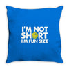 small tiny little shorty person gift tee Throw Pillow