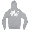 i am sloth back Zipper Hoodie