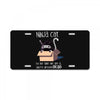 ninja cat License Plate