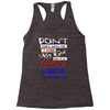she is a crazy nurse Racerback Tank