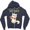 pawter cat Zipper Hoodie