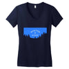 Winter (a216) Women's V-Neck T-Shirt