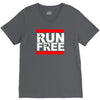 free running parkour run free V-Neck Tee