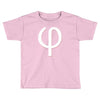 phi by numbers Toddler T-shirt