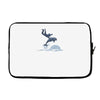 dolphin rider Laptop sleeve