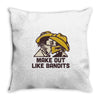 make out like bandits Throw Pillow
