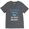 oh i'm sorry was my sass too much V-Neck Tee