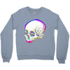 skull glitch Crewneck Sweatshirt