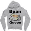 bean queen Zipper Hoodie