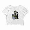 minion mischief Crop Top