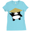 panda2 Ladies Fitted T-Shirt