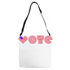 i am a voter t-shirt Adjustable Strap Totes