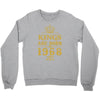 kings are born in 1968 Crewneck Sweatshirt