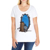 the looking glass Ladies Curvy T-Shirt