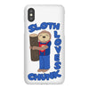 sloth loves chunk iPhoneX